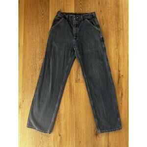 Vintage Carhartt B13 29x32 USA Carpenter Dungaree Jeans Y2K Workwear Fade